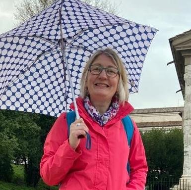 A photograph of the author, Jo Johnson. 